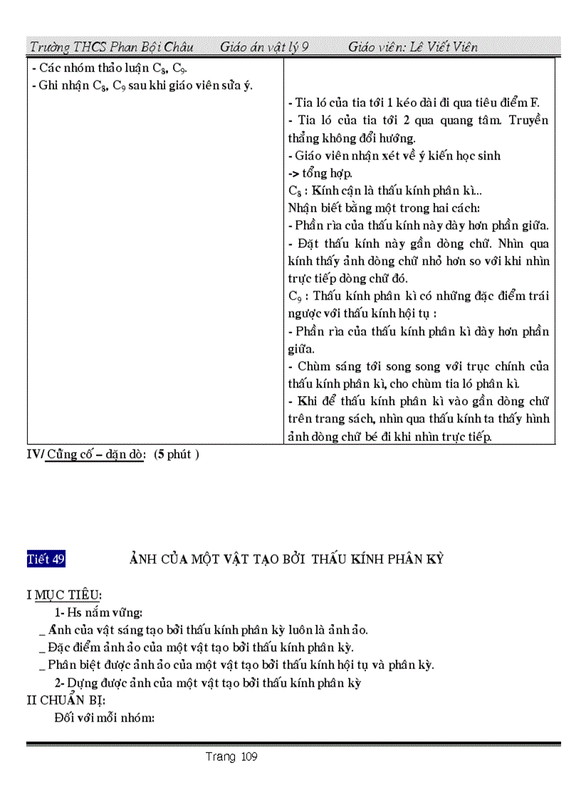 image for page Giáo án vật ly 9 có tích hợp Giáo dục bảo vệ môi trường