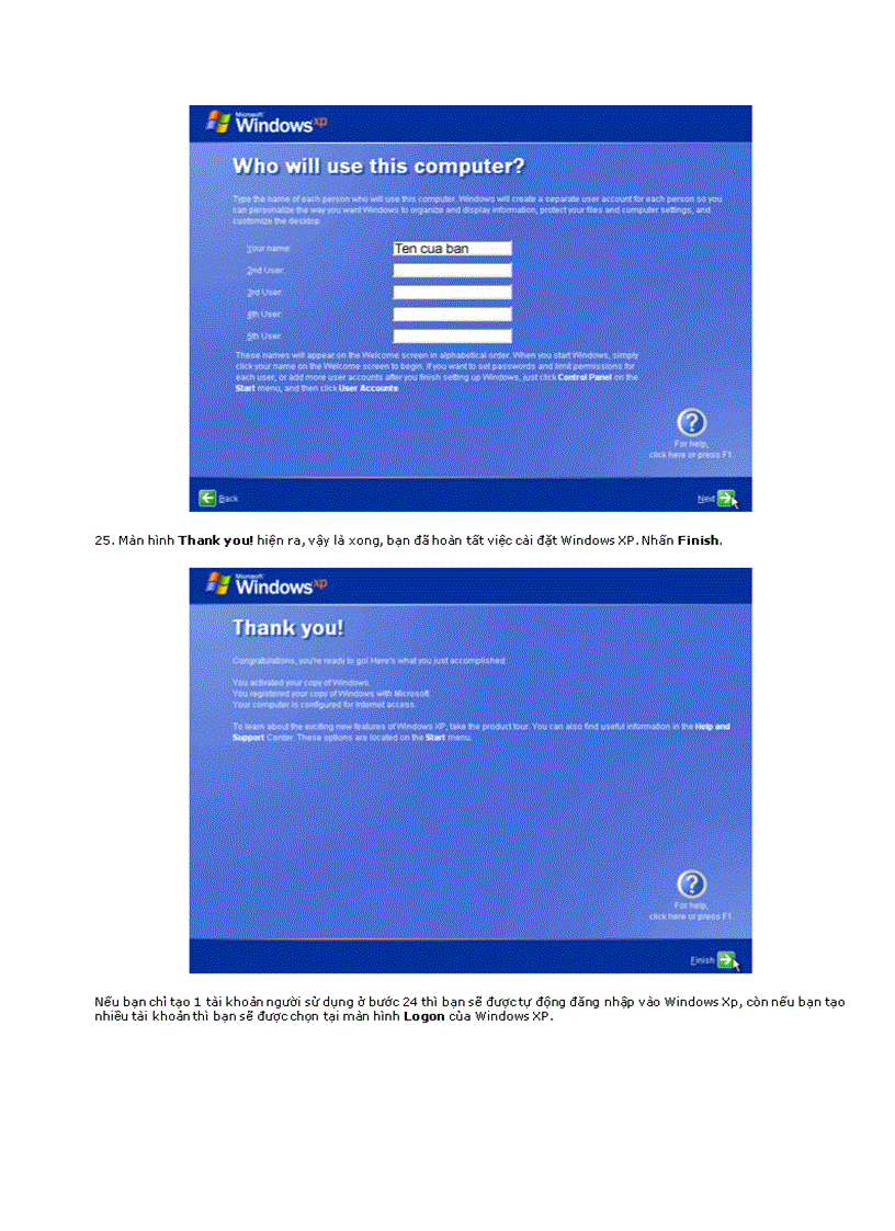 image for page Hướng dẫn Cách cài Windows XP doc