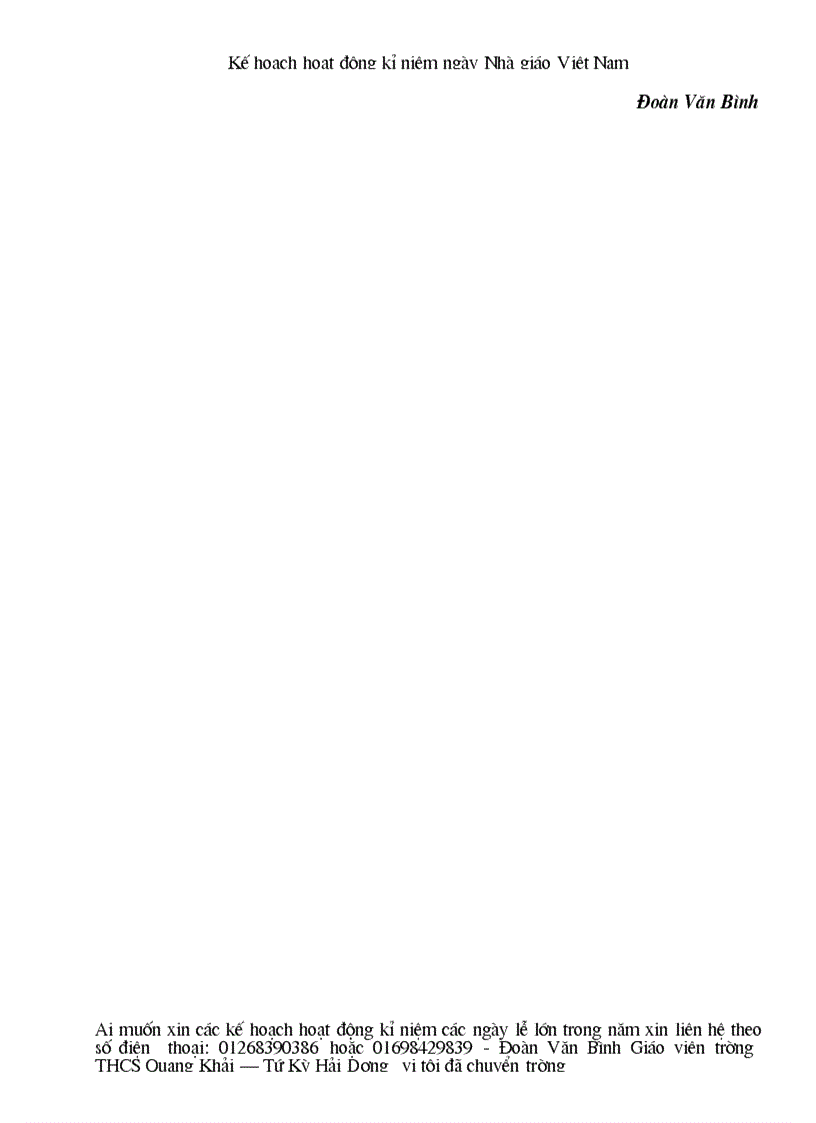 image for page Ke hoach hoat dong doi