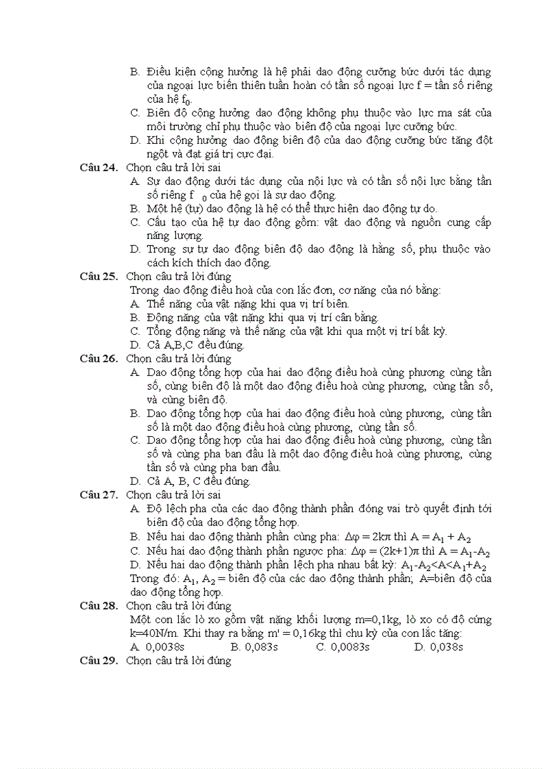 image for page 540 câu hỏi luyện thi DH môn Vật lí