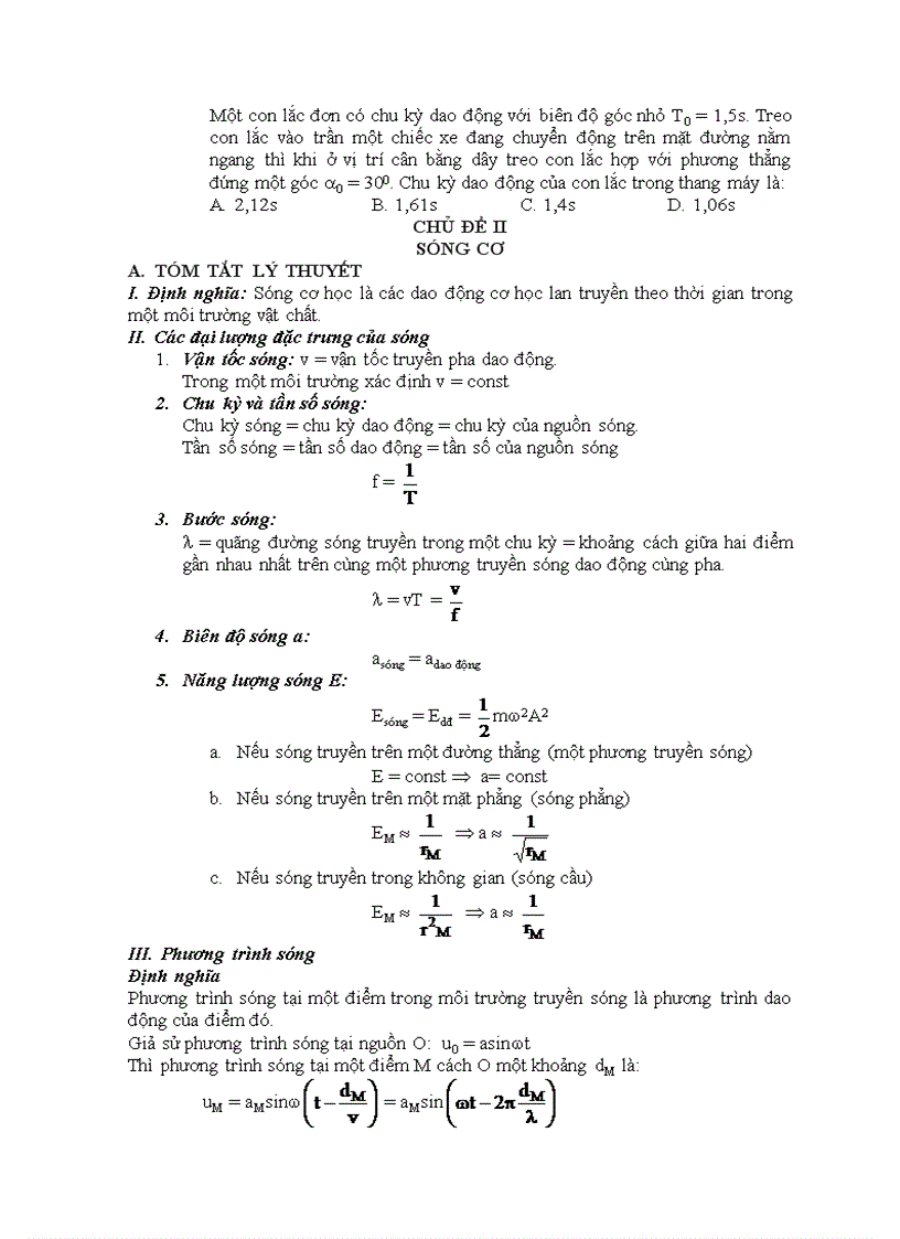 image for page 540 câu hỏi luyện thi DH môn Vật lí