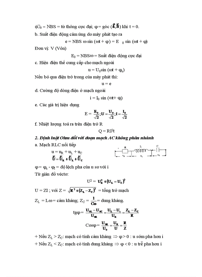 image for page 540 câu hỏi luyện thi DH môn Vật lí