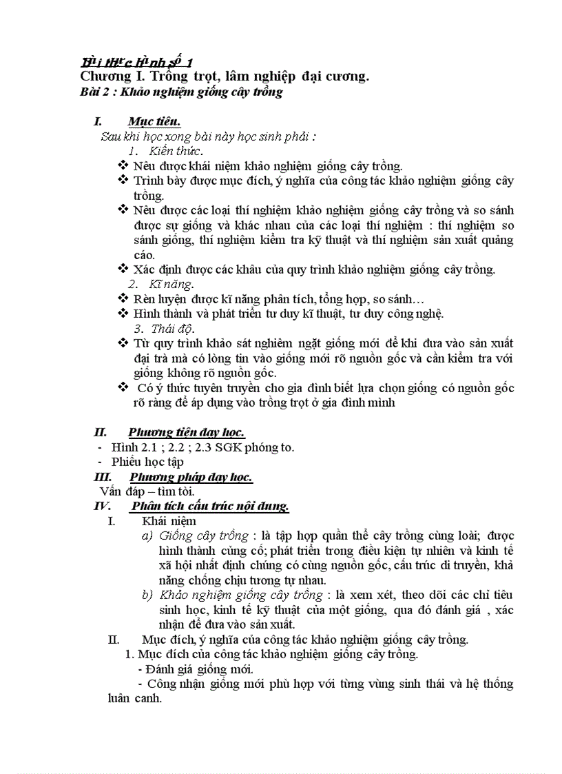 image for page Bài 2 công nghệ 10