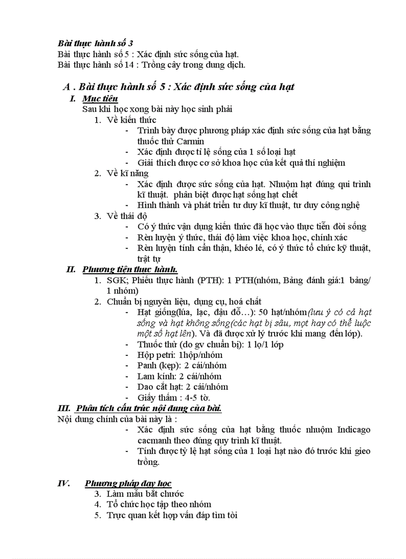 image for page Bài 2 công nghệ 10