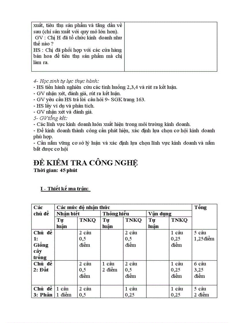 image for page Bài 2 công nghệ 10