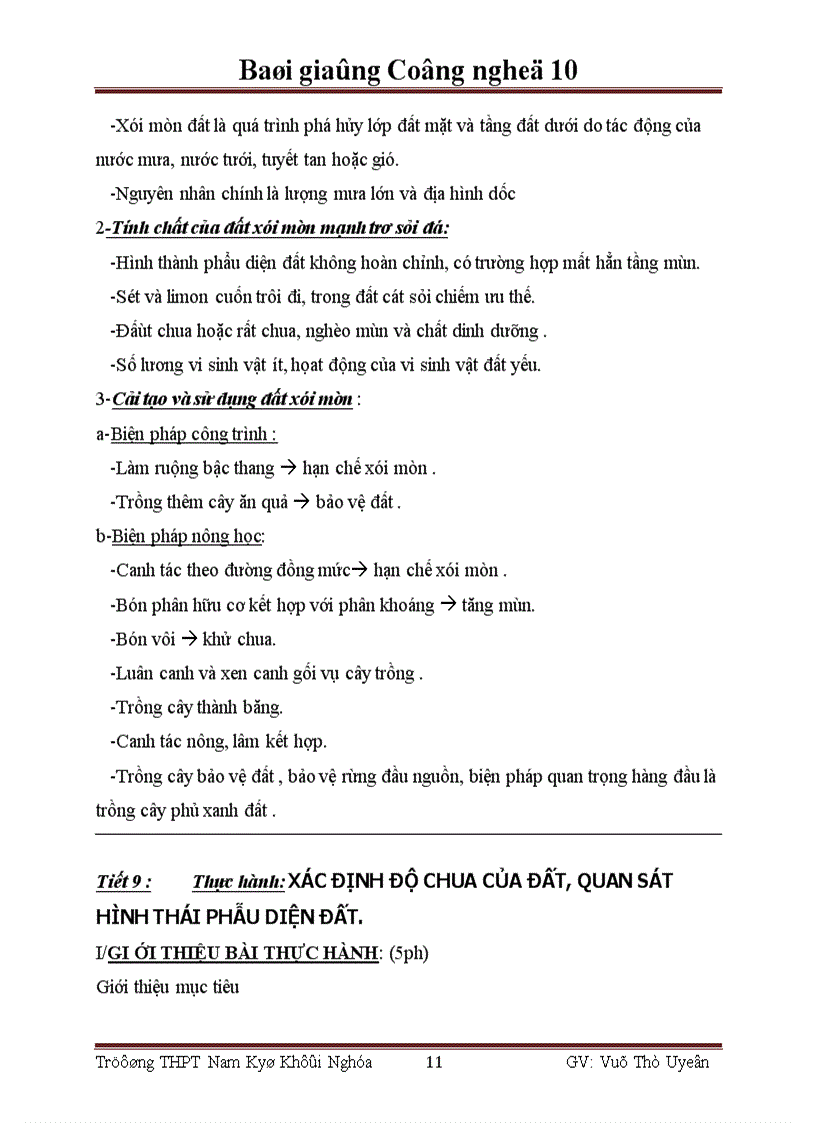 image for page Bai giang cong nghe 10