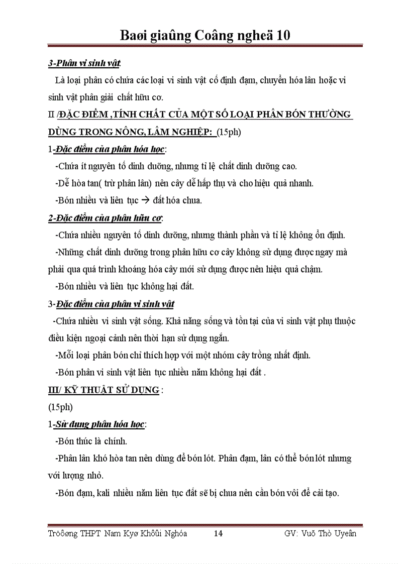 image for page Bai giang cong nghe 10