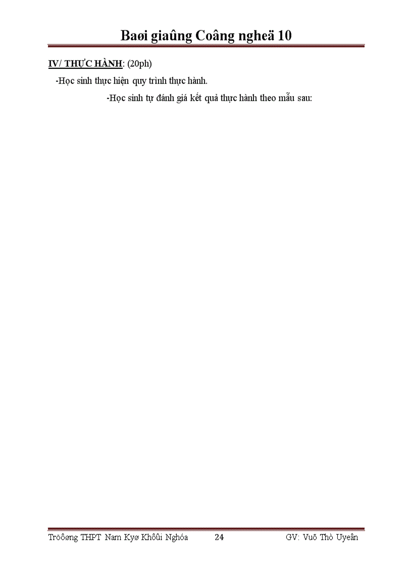 image for page Bai giang cong nghe 10