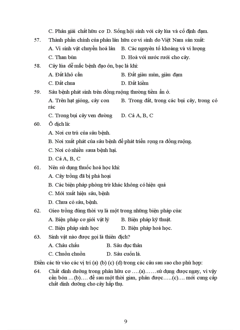 image for page Bài tập công nghệ 10