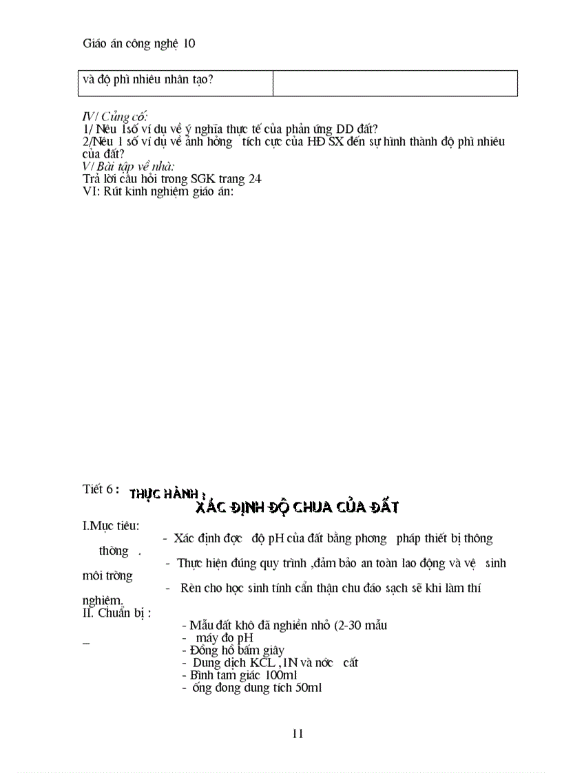 image for page Giao an cong nghe 10 full