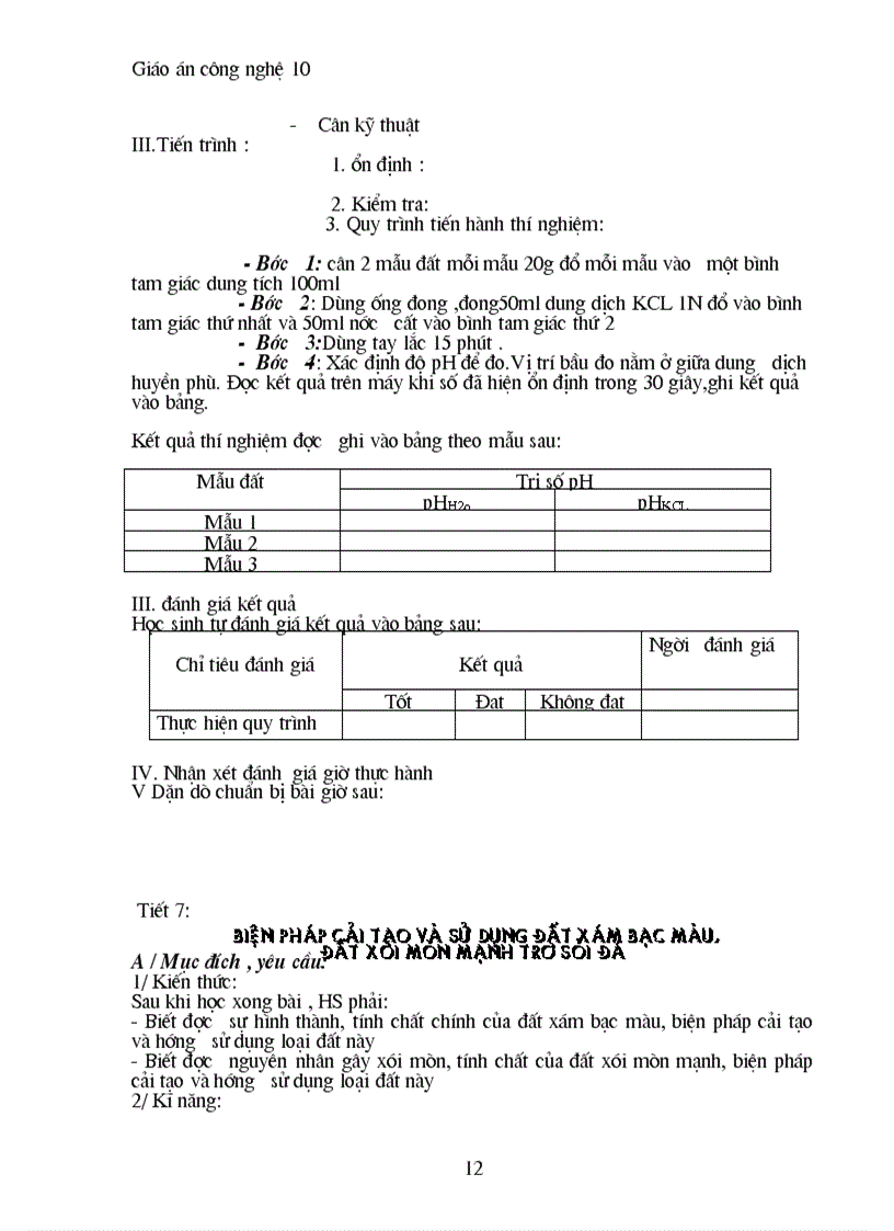 image for page Giao an cong nghe 10 full