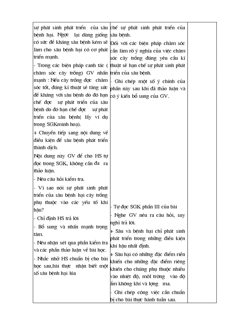 image for page Giáo án công nghệ 10 tiết 10 12