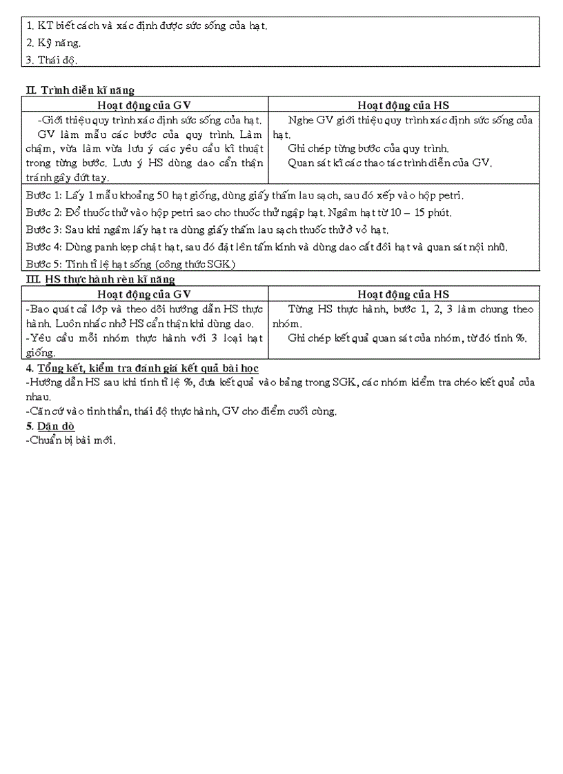 image for page Giáo án công nghệ 10 từ tiết 1 đến tiết 6
