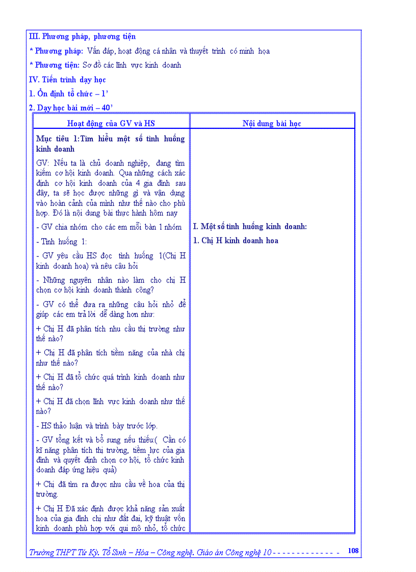 image for page Giáo án công nghệ 10 hot new