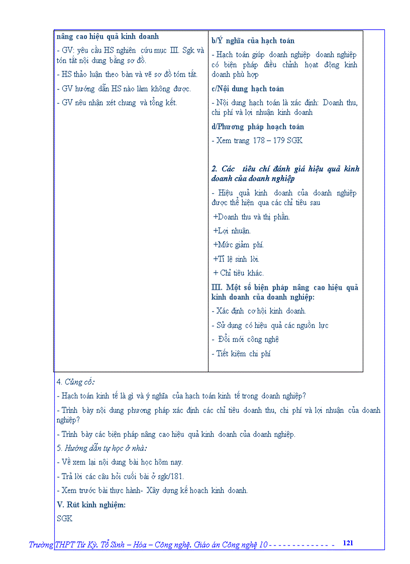 image for page Giáo án công nghệ 10 hot new