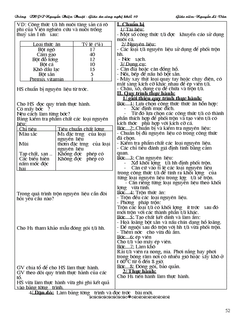 image for page Giao an cong nghe hay