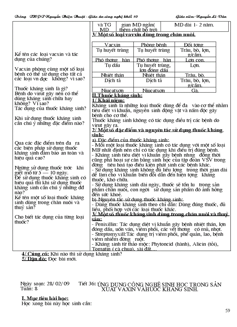 image for page Giao an cong nghe hay