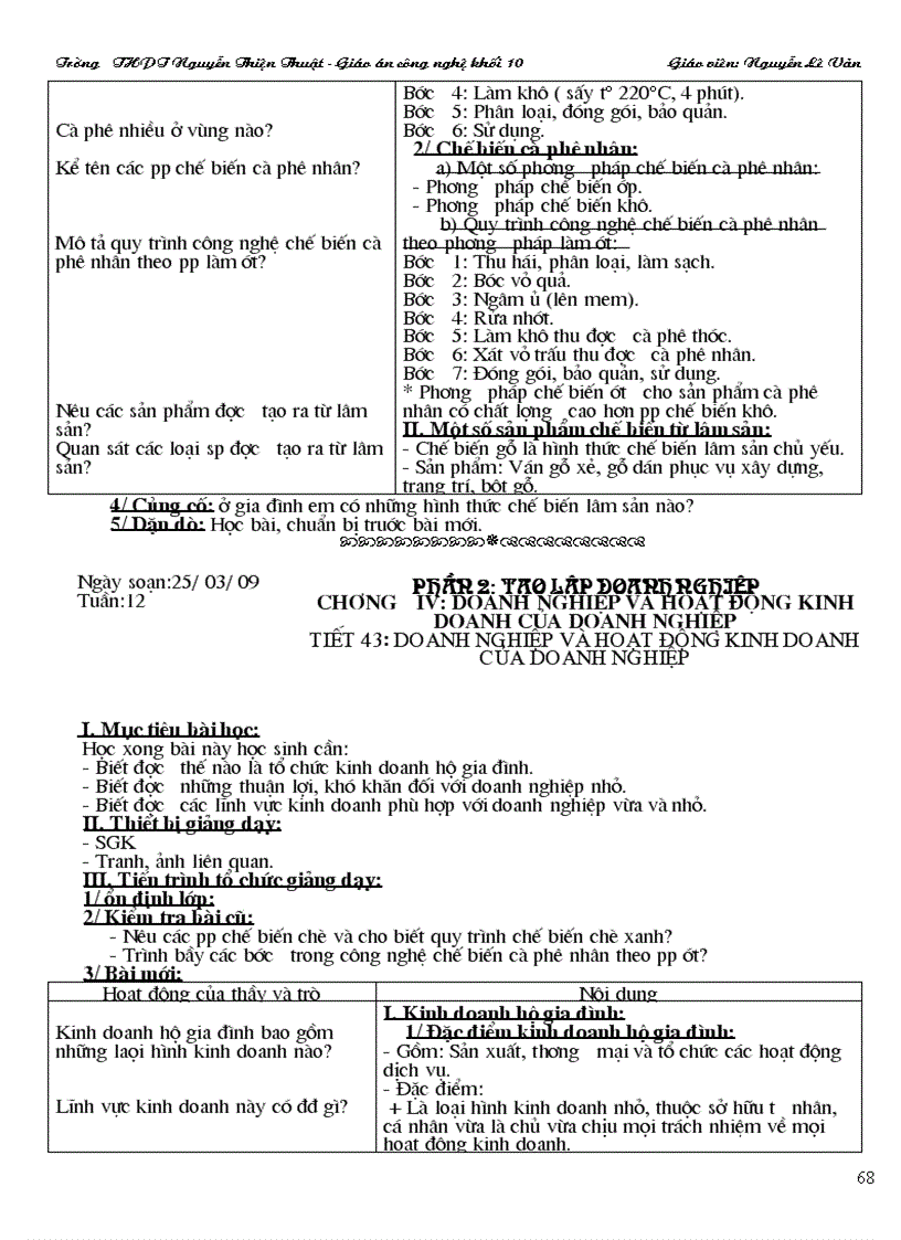 image for page Giao an cong nghe hay