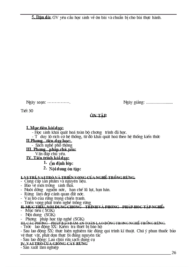 image for page Giao an nghe trong rung