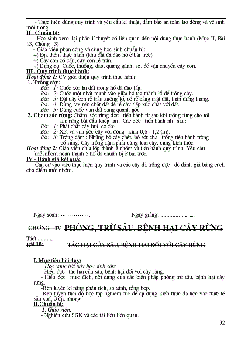 image for page Giao an nghe trong rung