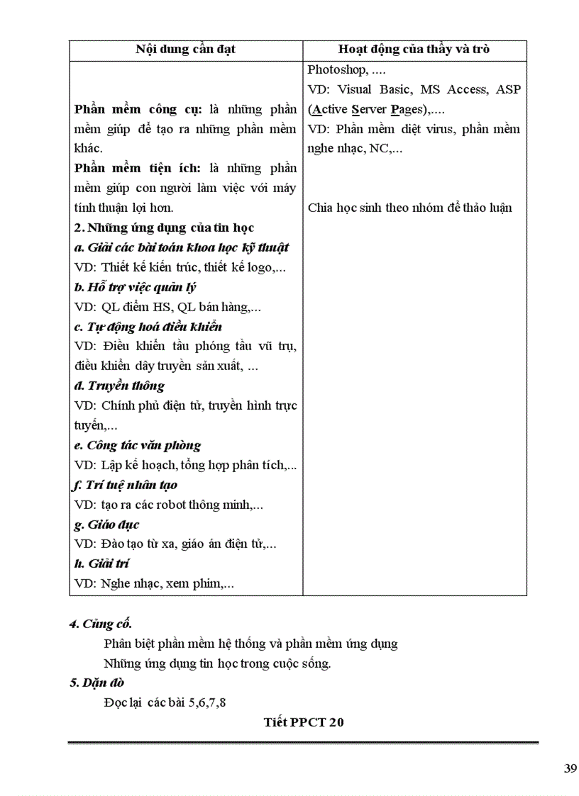 image for page Giao an tin hoc 10