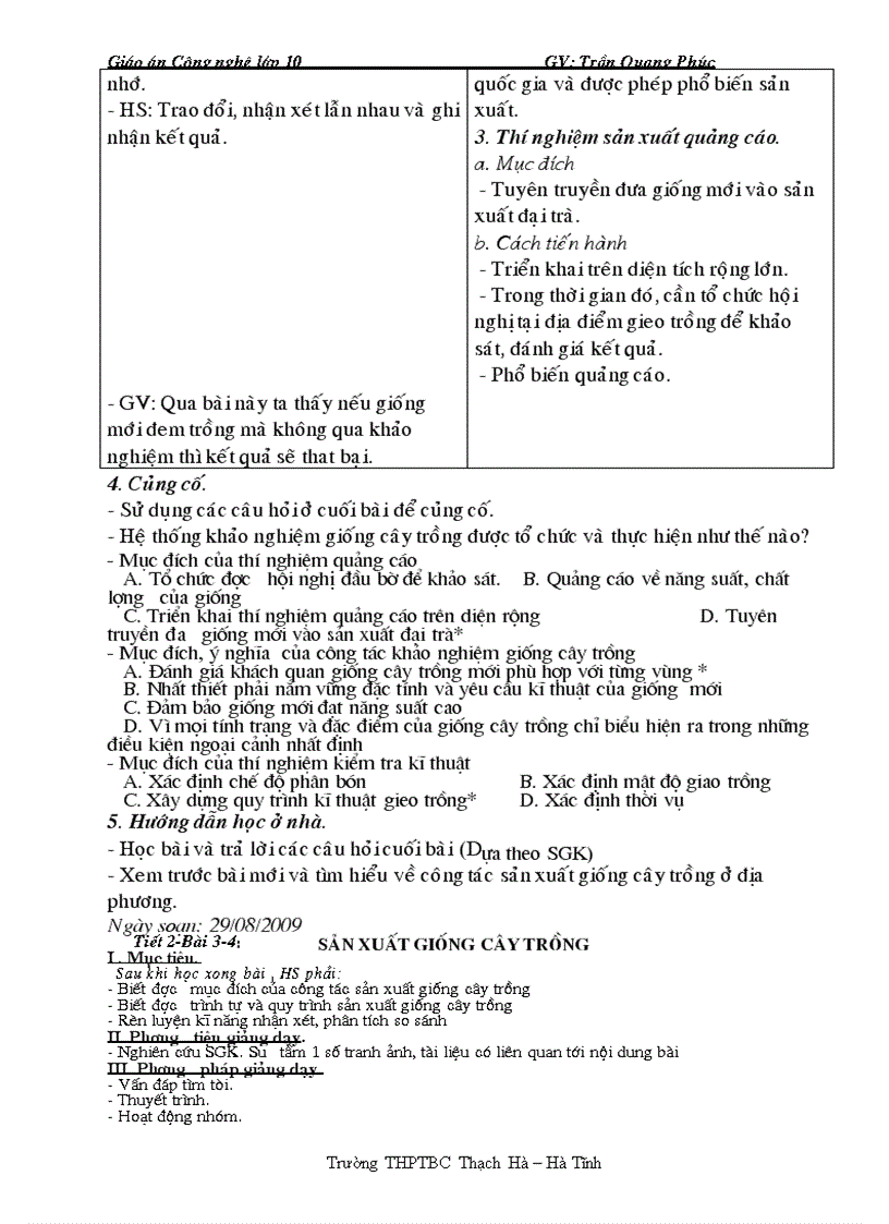 image for page Giáo án cn10 1