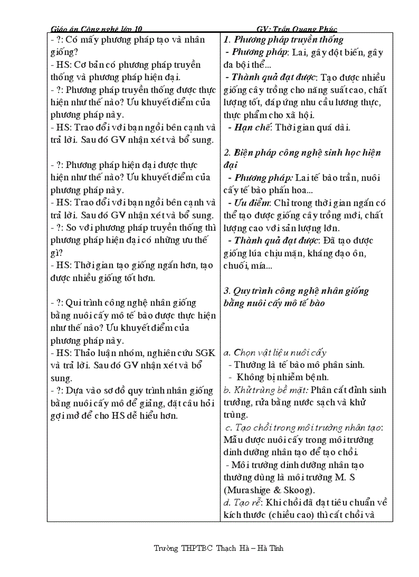 image for page Giáo án cn10 1