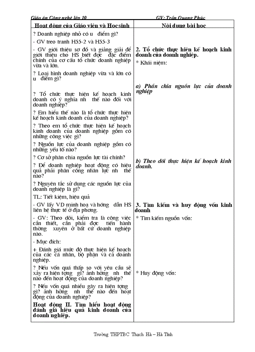 image for page Giáo án cn10 1