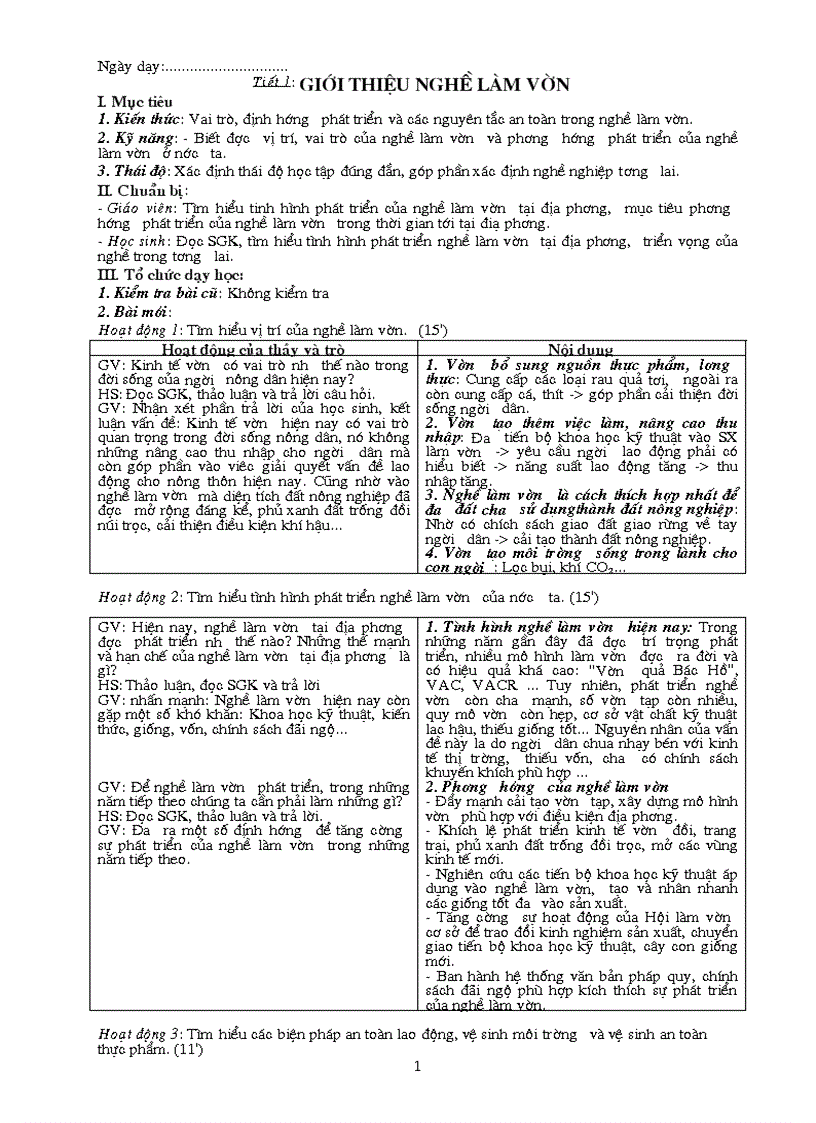 image for page Nghề Làm Vườn 105 tiết đầy đủ