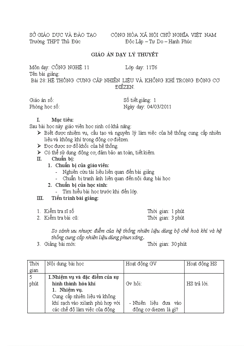 image for page Bài 28 Công Nghệ 11 1