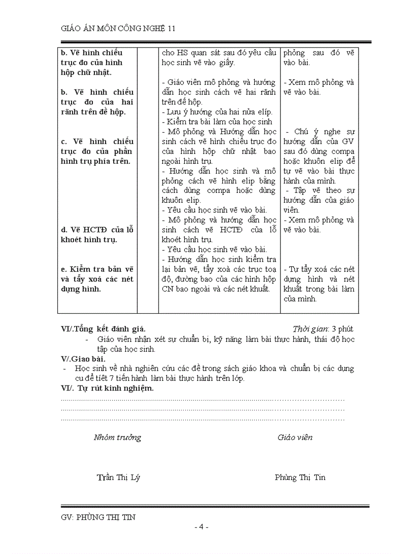 image for page CÔNG NGHỆ 11 Tiết 6