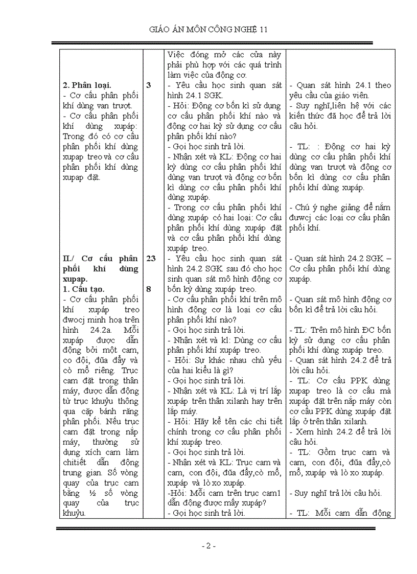 image for page Giáo án 3cột Tiết31