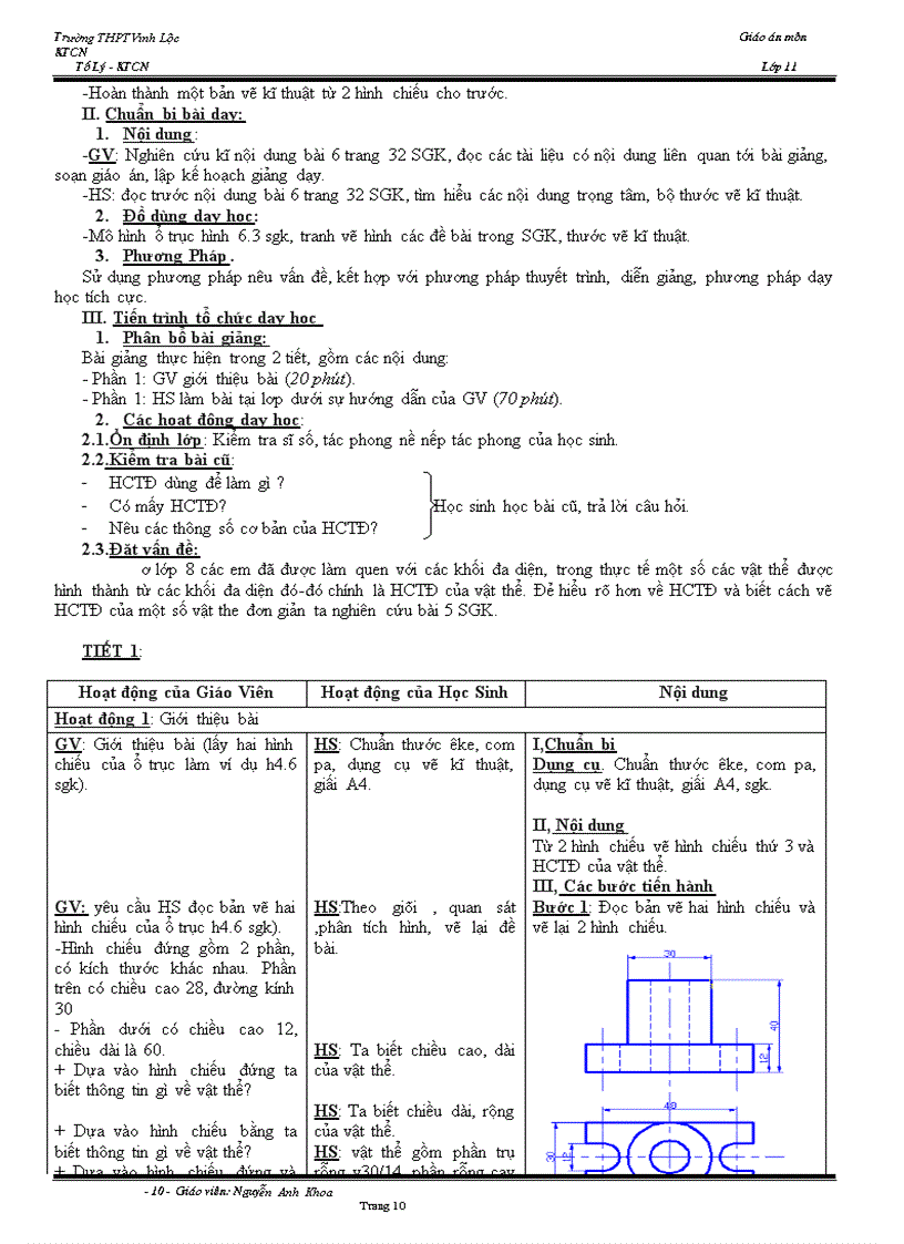 image for page Giao an cn 11 da sua theo chuan ktkn