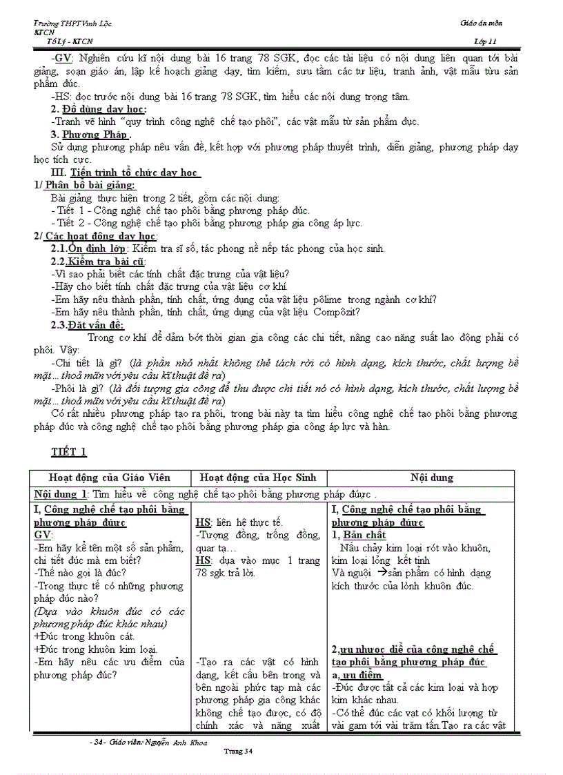 image for page Giao an cn 11 da sua theo chuan ktkn