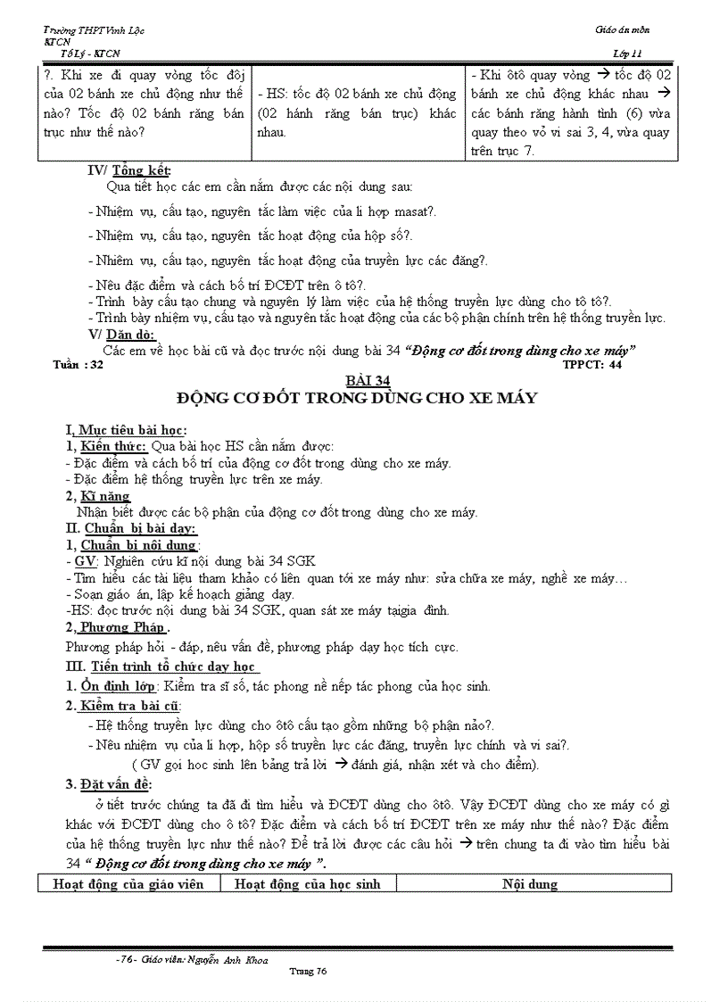 image for page Giao an cn 11 da sua theo chuan ktkn