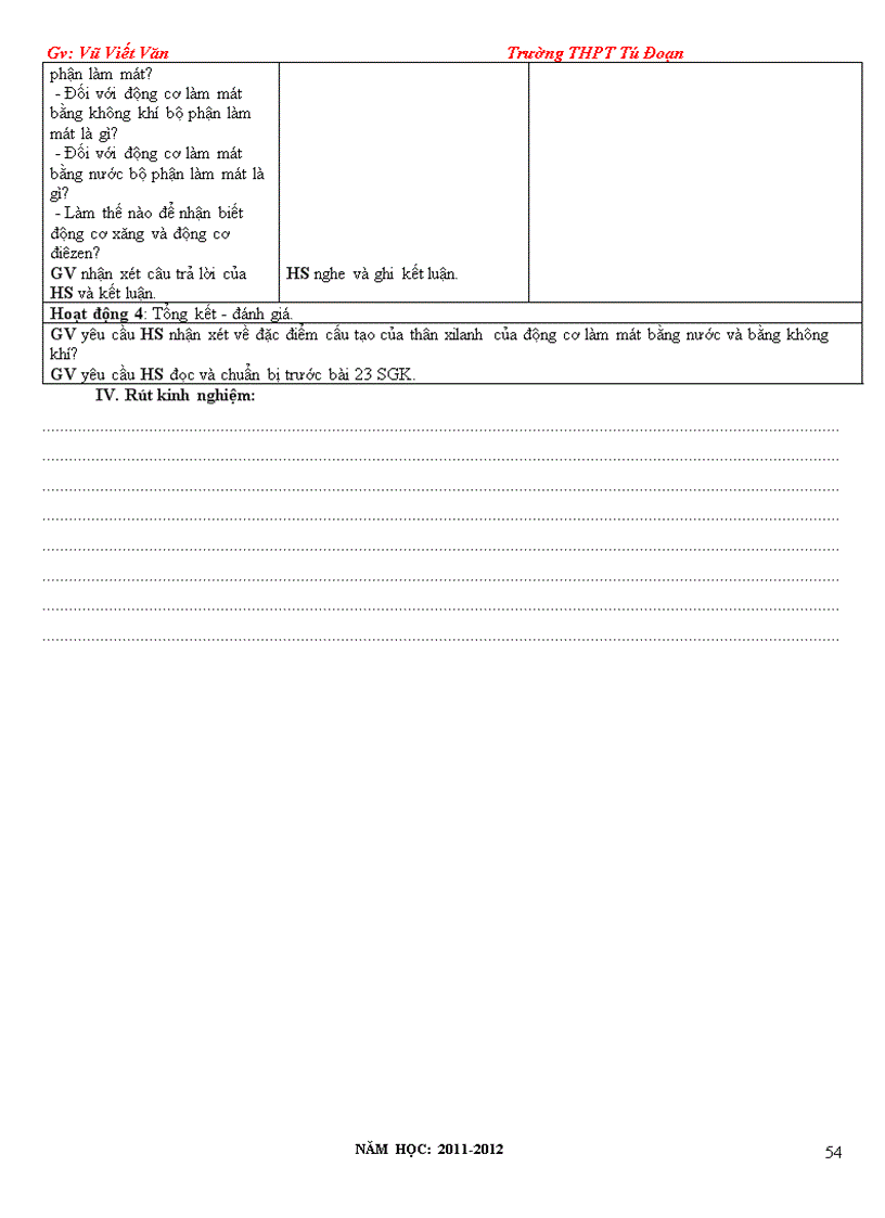 image for page Giáo án công nghệ 11 Đã tách từng tiết