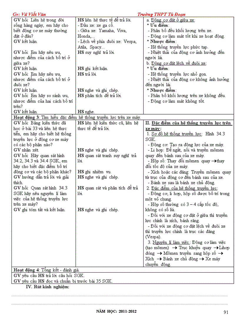 image for page Giáo án công nghệ 11 Đã tách từng tiết