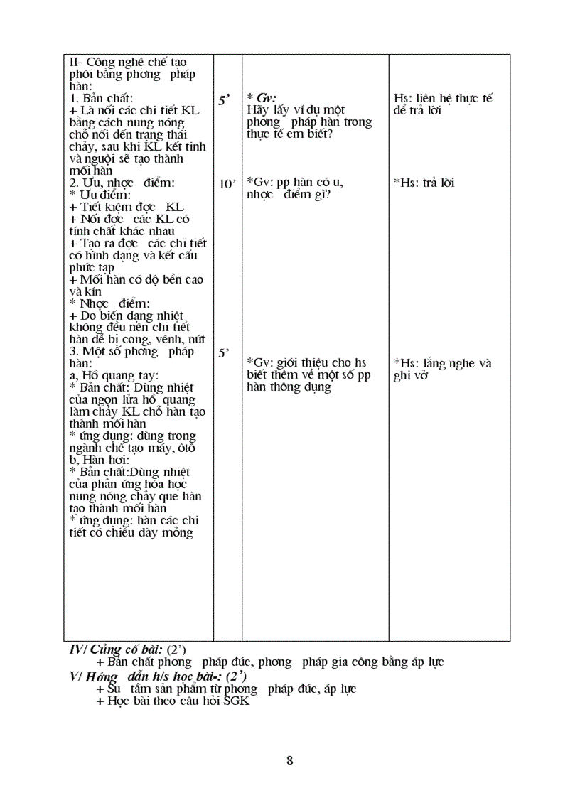 image for page Giáo án công nghệ 11 kì ii mẫu mới