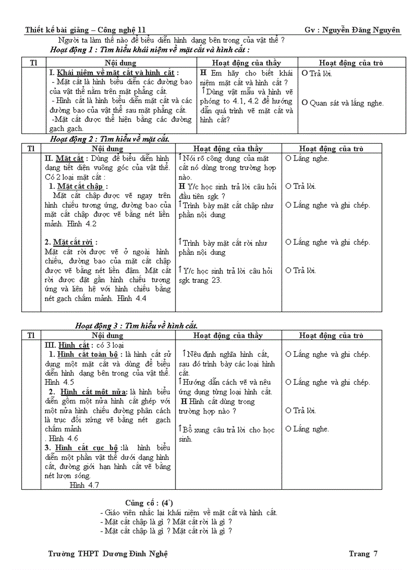 image for page Giao an cong nghe 11 moi theo chuong trinh cat giam