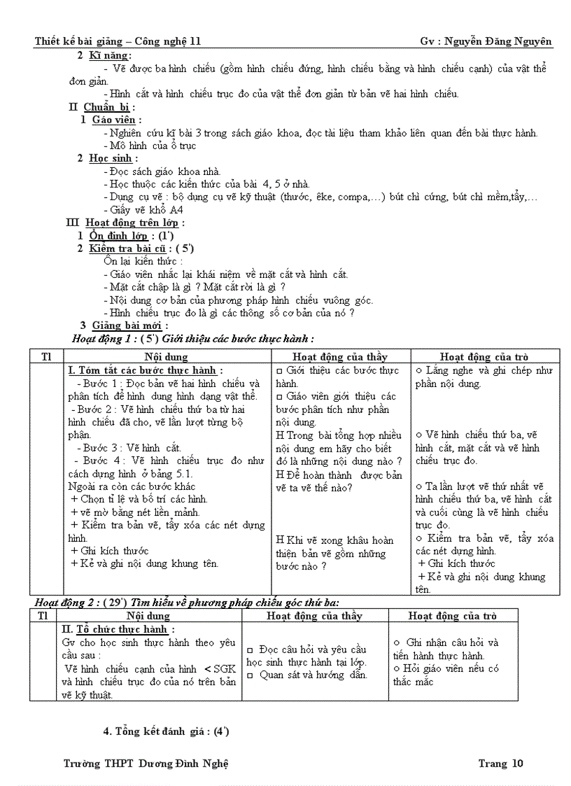 image for page Giao an cong nghe 11 moi theo chuong trinh cat giam