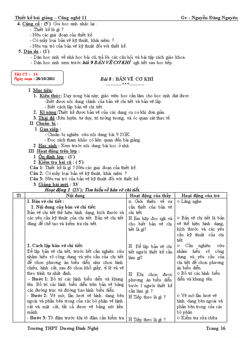 image for page Giao an cong nghe 11 moi theo chuong trinh cat giam