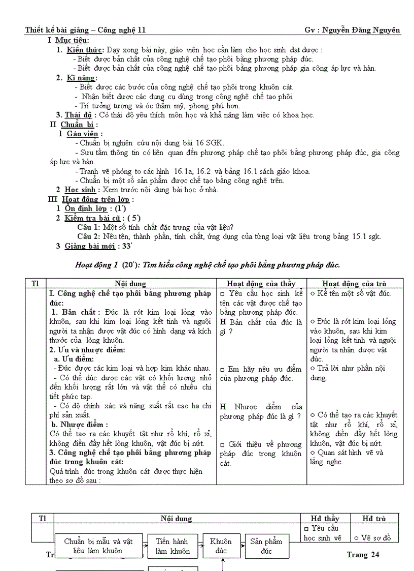 image for page Giao an cong nghe 11 moi theo chuong trinh cat giam