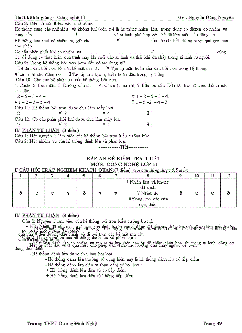 image for page Giao an cong nghe 11 moi theo chuong trinh cat giam