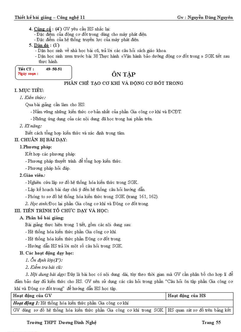 image for page Giao an cong nghe 11 moi theo chuong trinh cat giam