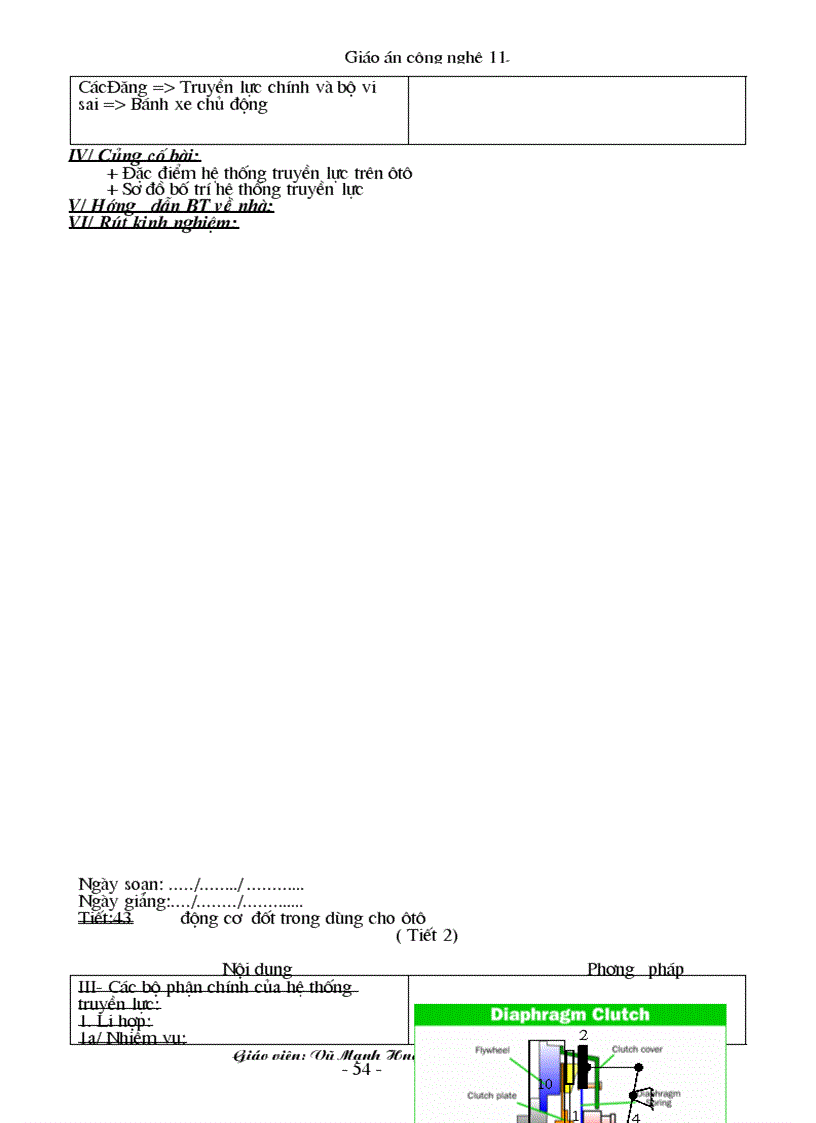 image for page Giao an toan tâp 11 Rât hay