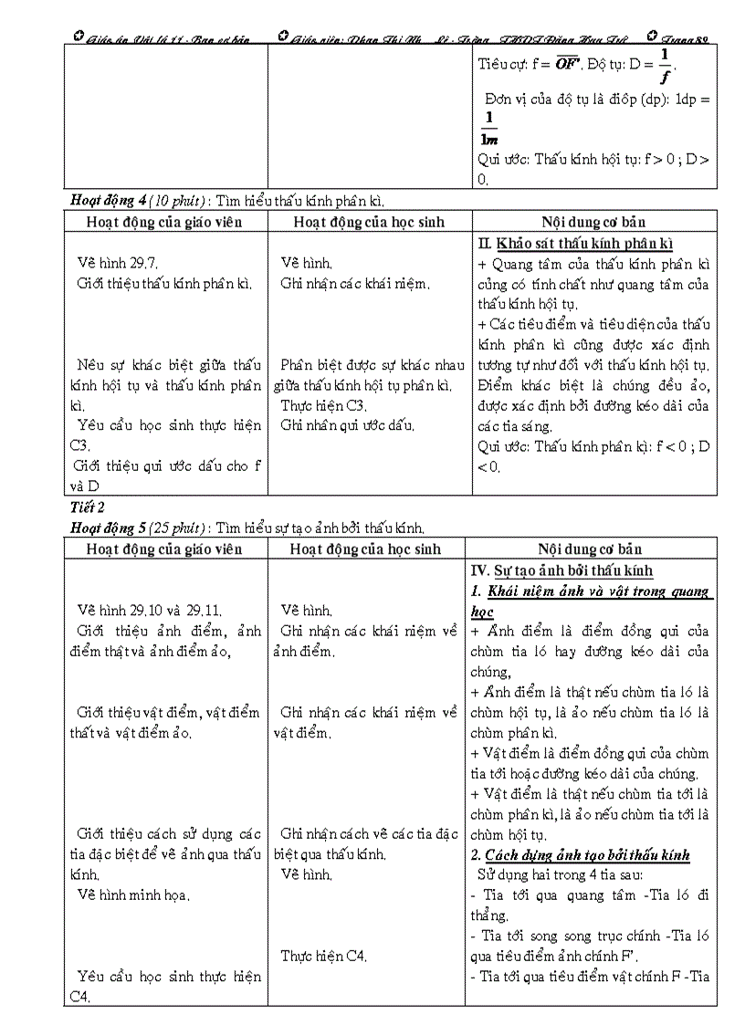 image for page Giáo án vật lý 11 học kỳ i