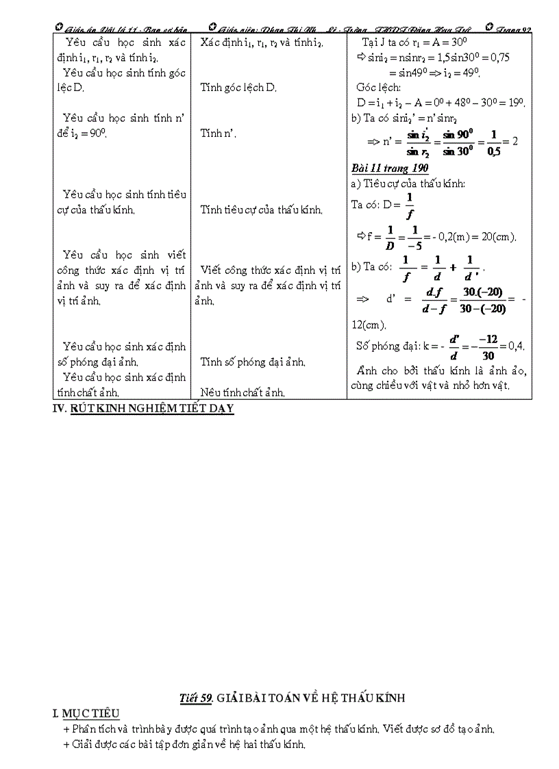 image for page Giáo án vật lý 11 học kỳ i