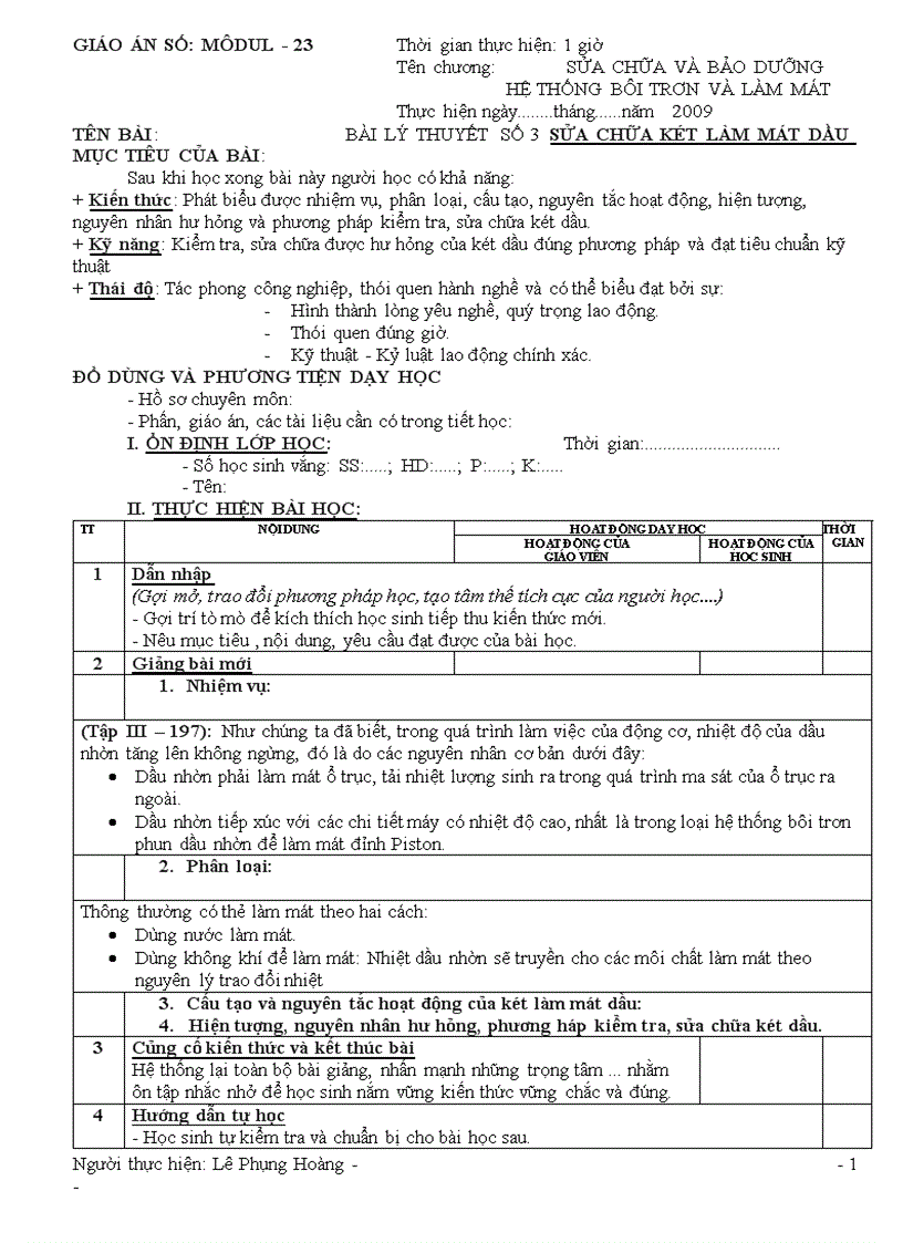 image for page Hệ thống làm mát 2