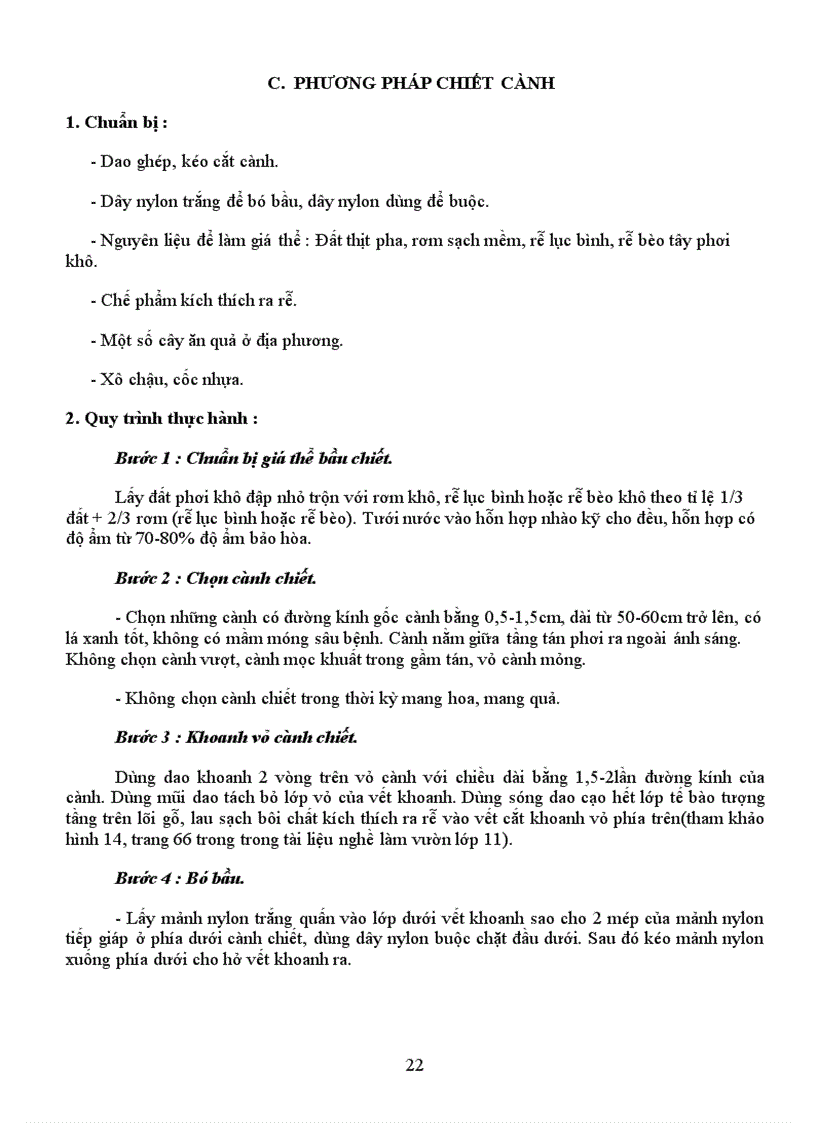 image for page PPCT và giáo trình nghề làm vườn 11