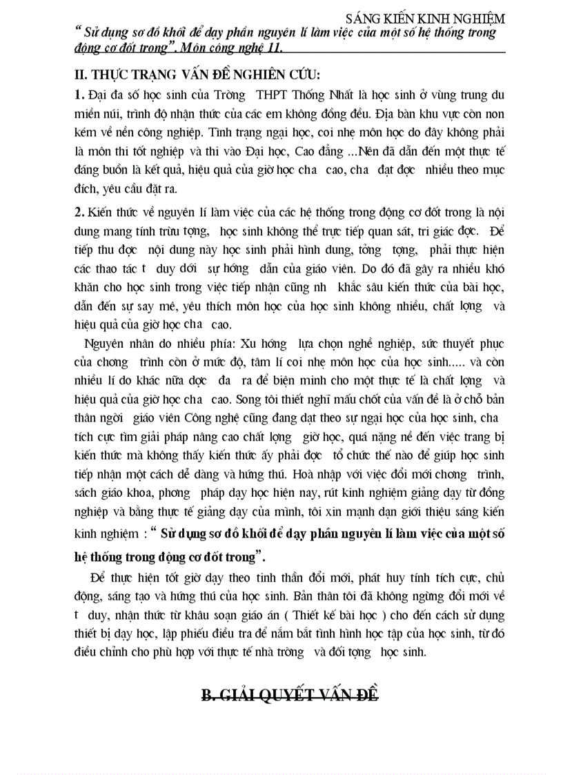 image for page Sáng kiến kinh nghiệm công nghệ 11